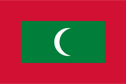 Lippu: Malediivit